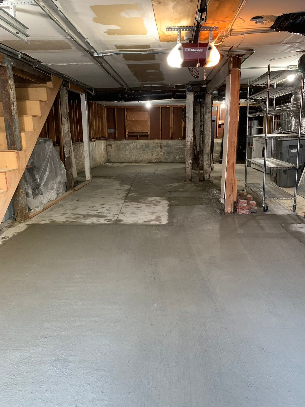 Concrete floor job done ✅ 