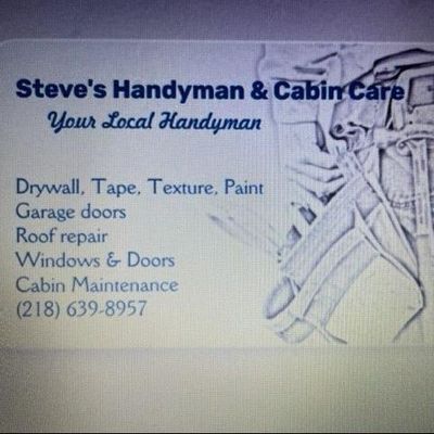 Avatar for Steve's Handyman & Cabin Care