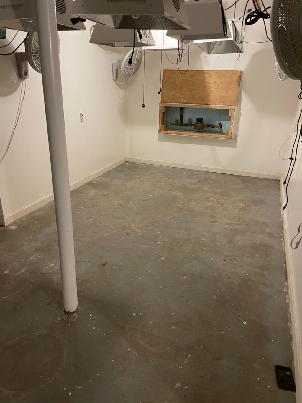After-basement clean