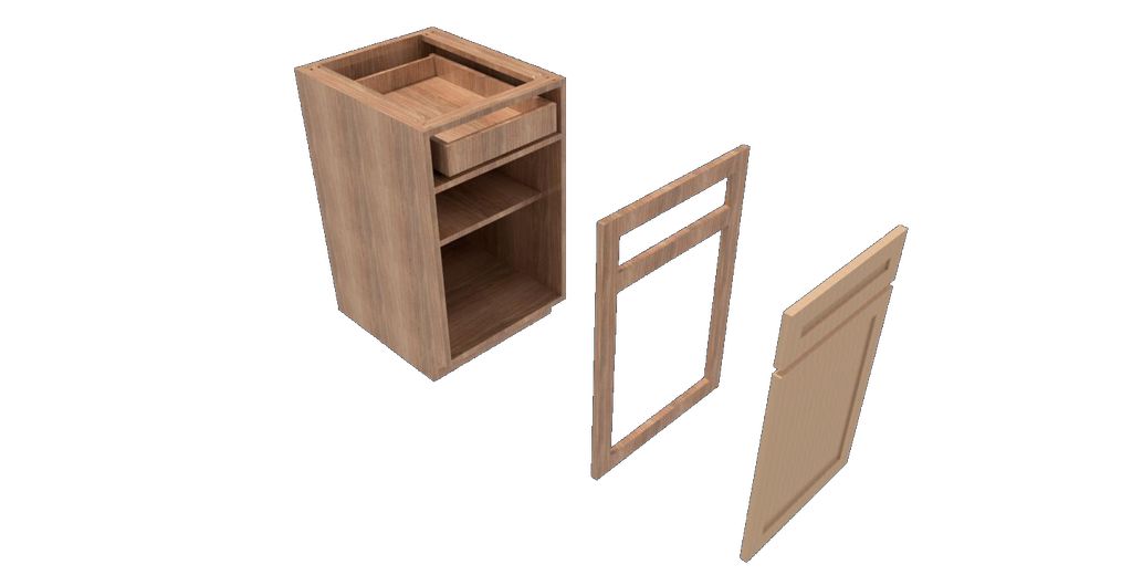 3D FACED FRAMED CABINET MODEL