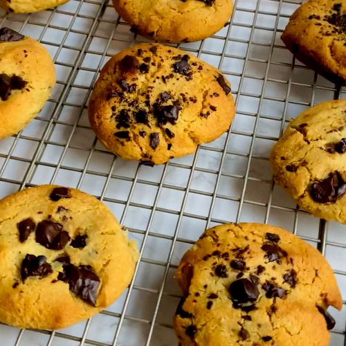 Gut-Healthy Chocolate chip cookies (df,gf,sugar-fr