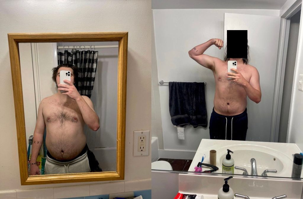 Our client Ben… down 20lbs!