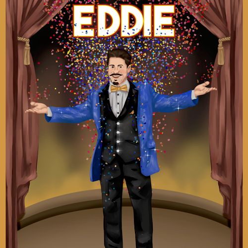The. magic is ready with Confetti Eddie.