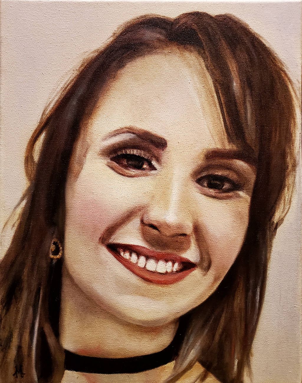 Patricia- oil on canvas, 14 x 11