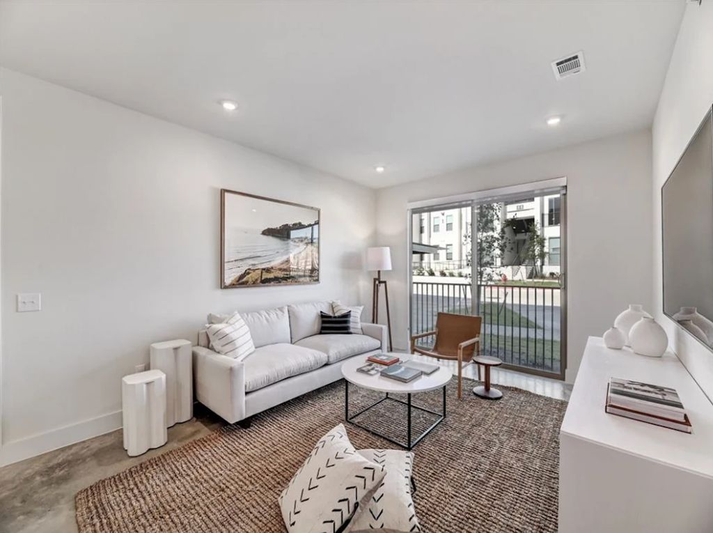 Condo Bedroom staging