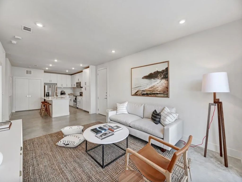Condo Living Room staging