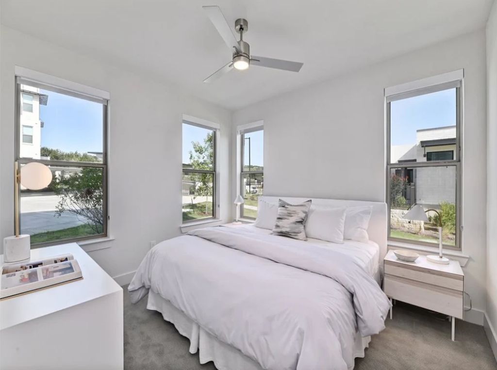 Condo Bedroom staging