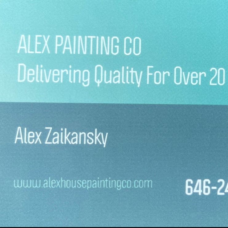 Alex House Painting