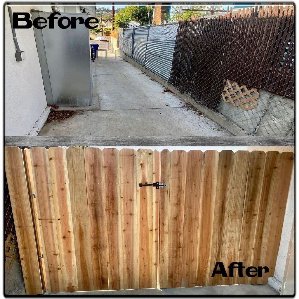 Gate installation