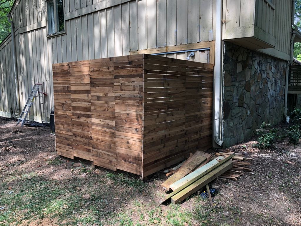 This! We repurposed the old wood from the previous