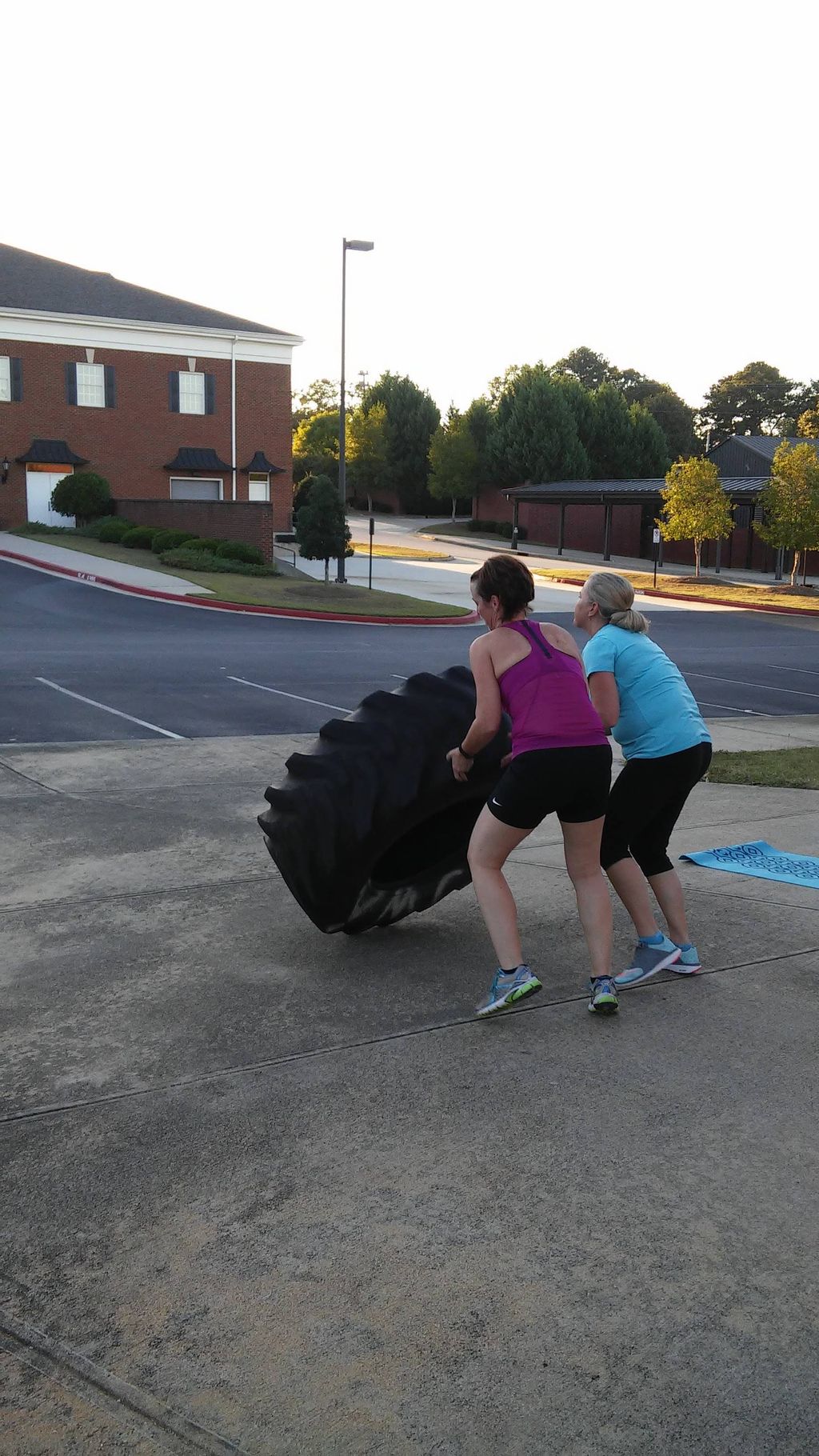 strength training working together 