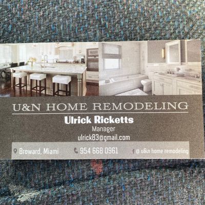 Avatar for U&N Home Remodeling  llc