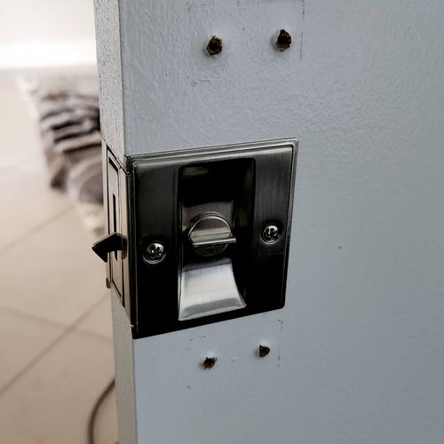 new lock installed 