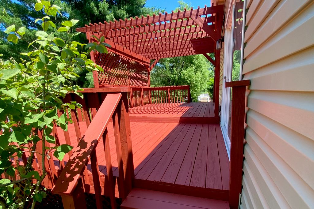 Deck Staining and Sealing project from 2022