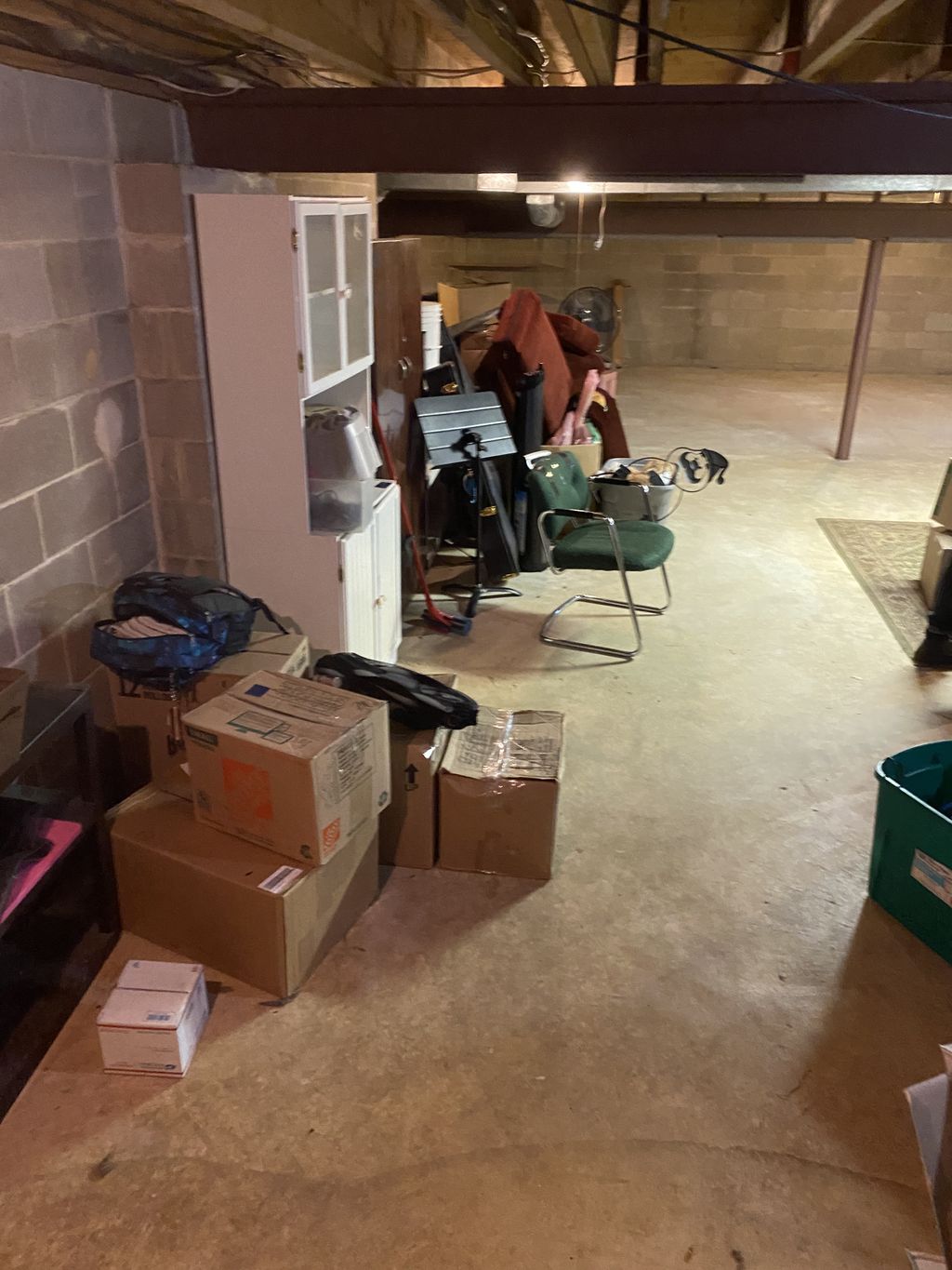 Before basement side 1
