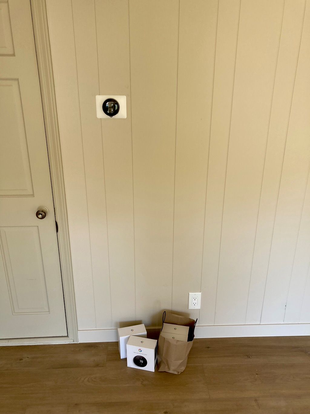 Installation nest thermostats 