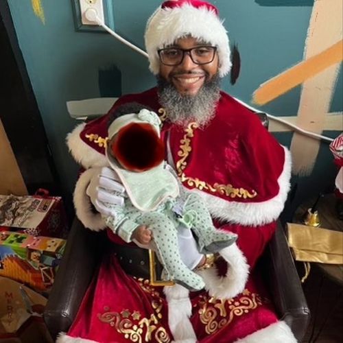 We hired Black Santa for a community event at our 