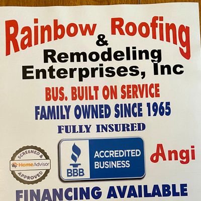 Avatar for Rainbow Roofing & Remodeling Enterprises, Inc.