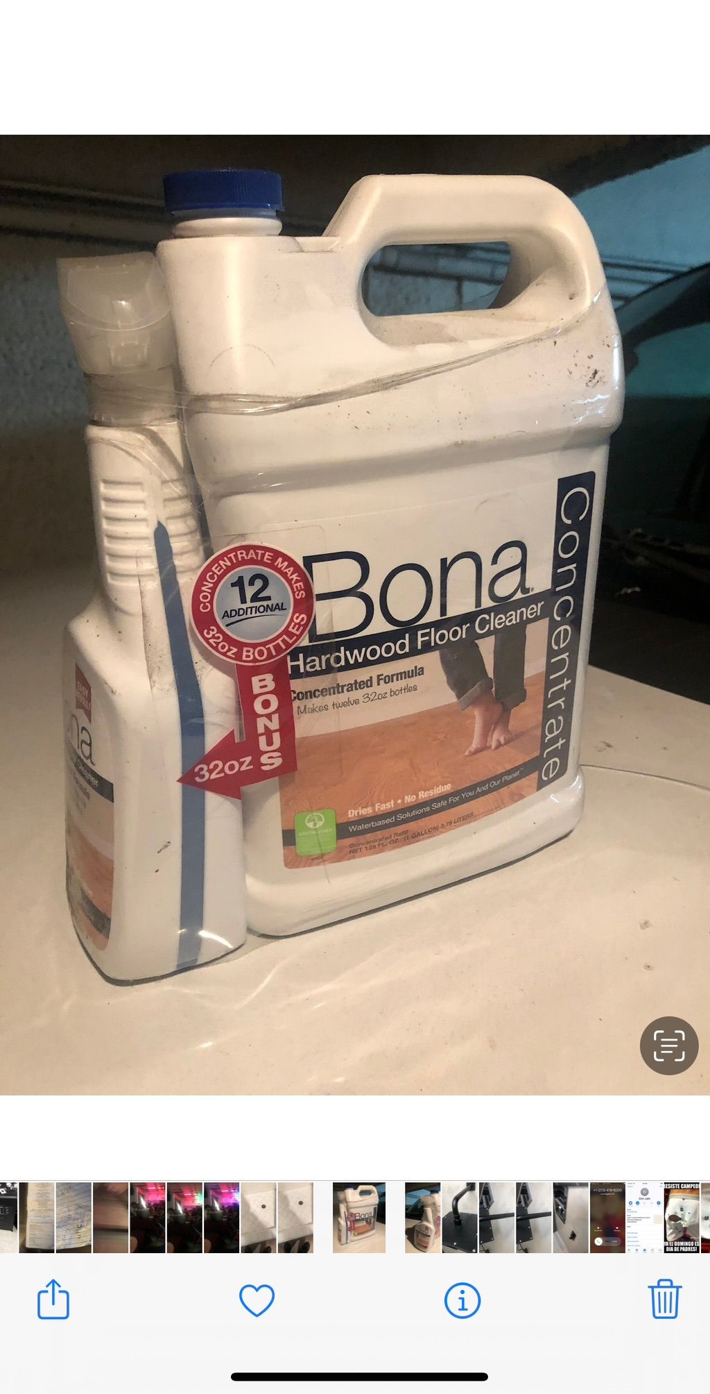 Product to use for the floors