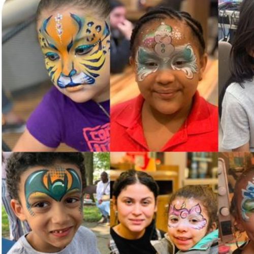 Unique face painting