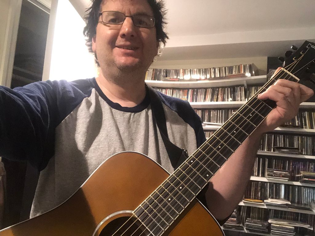 I love my new Donner Acoustic with delay and rever