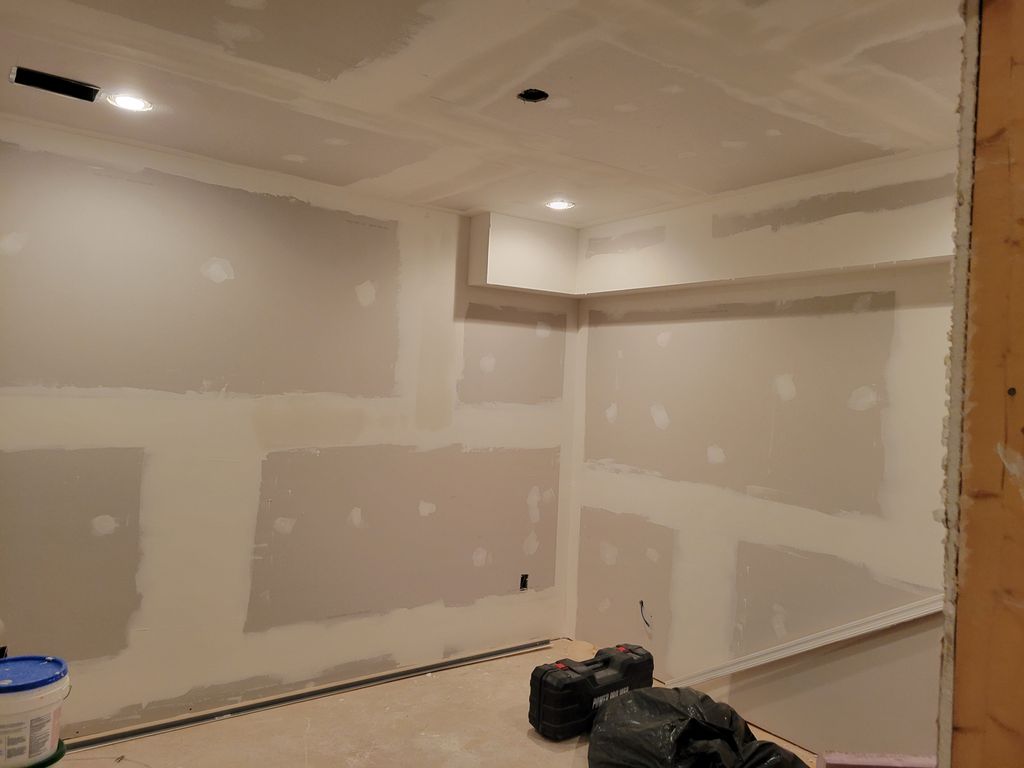 Basement Remodel Dry wall and mudding