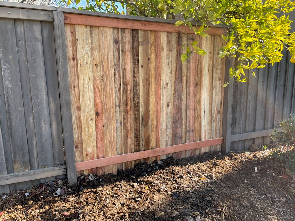 Needed a section of my fence replaced in short ord