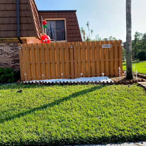 Awesome job installing my fence! I highly recommen