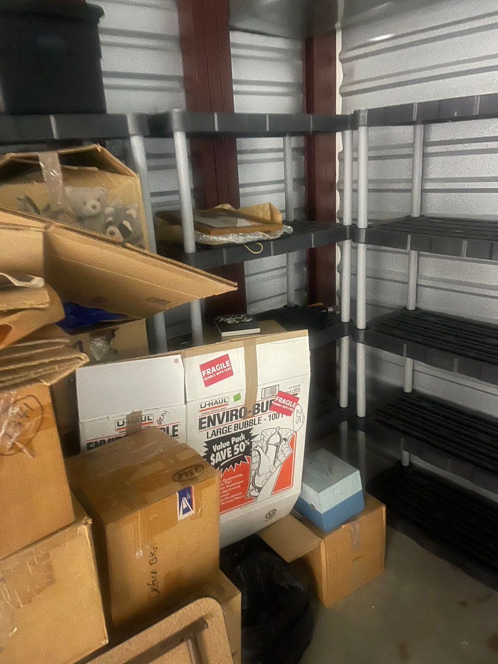 Storage unit clean-out