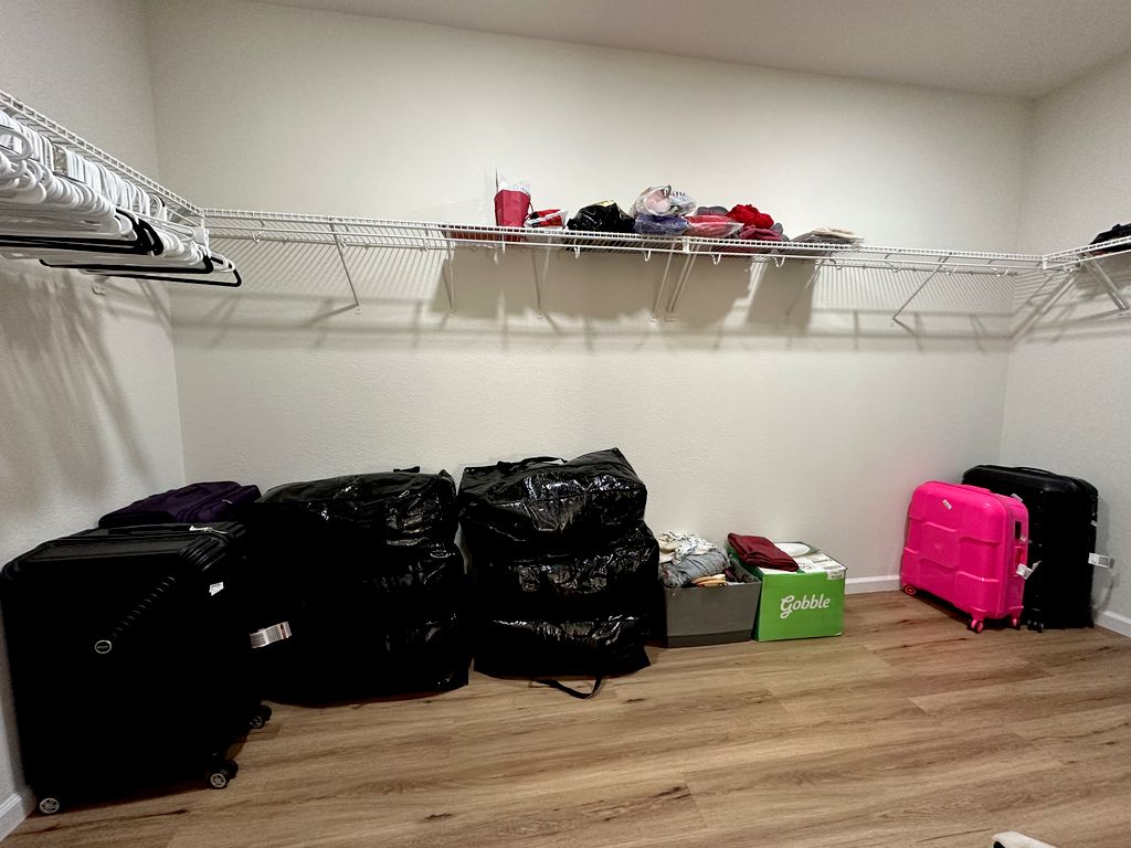 Large Walk-in Moving/Packing-After