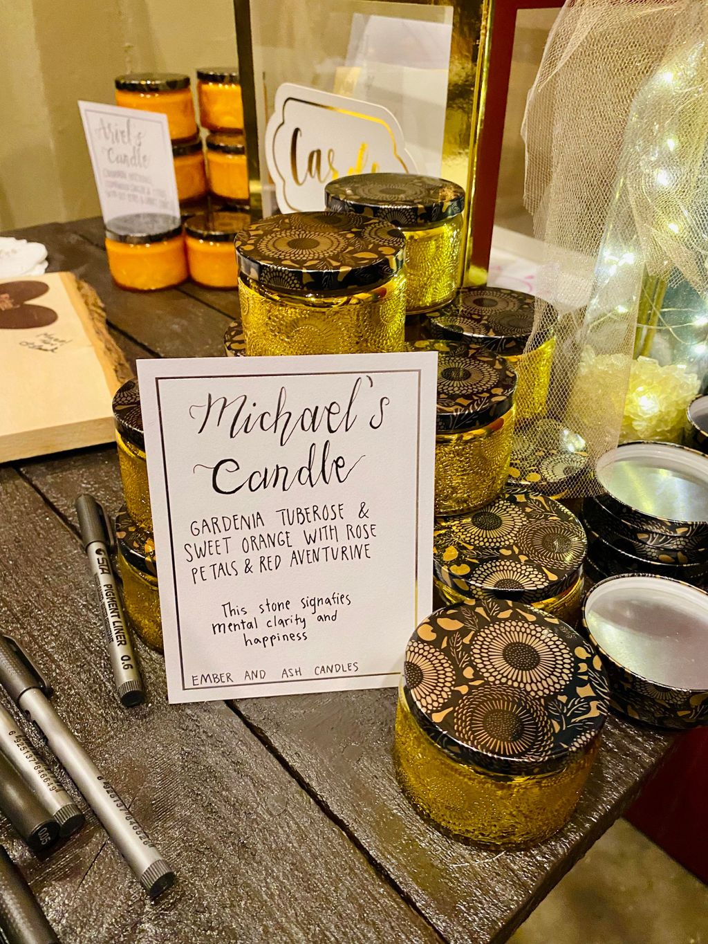 for him candles with description