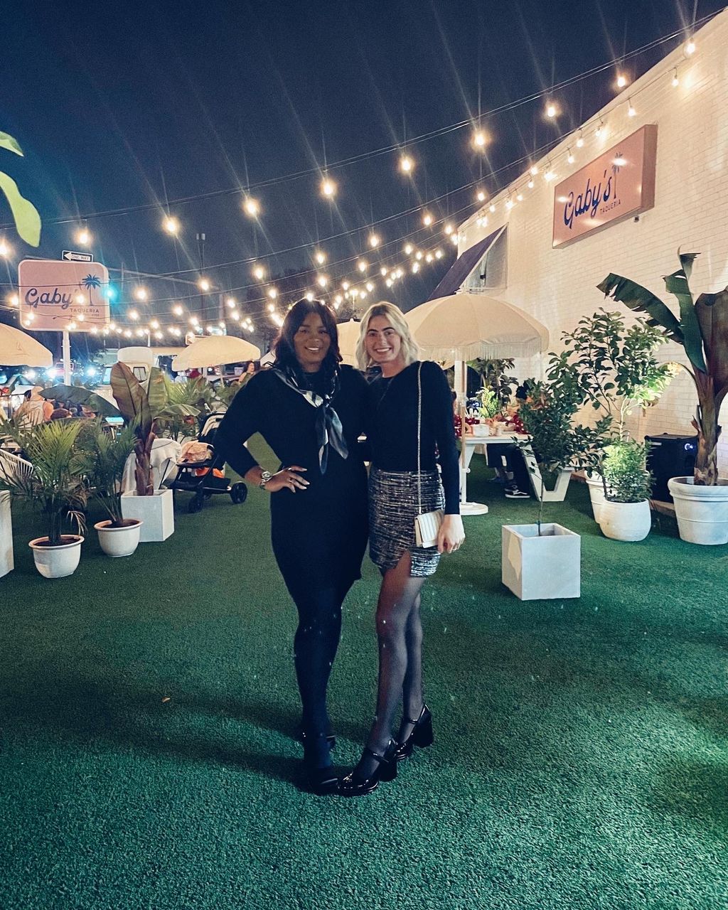 Me and my Fashionista client!