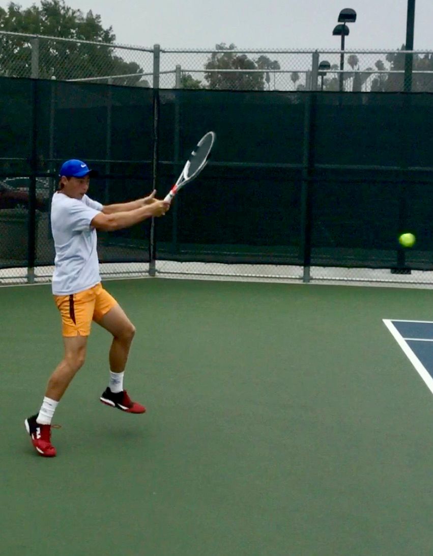 Private hitting session with top 10 boys 18s playe