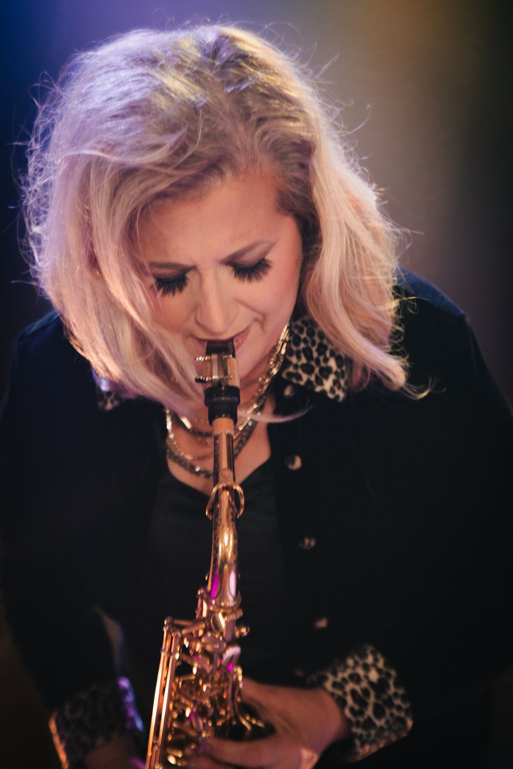 Sax solo by Kim Taylor