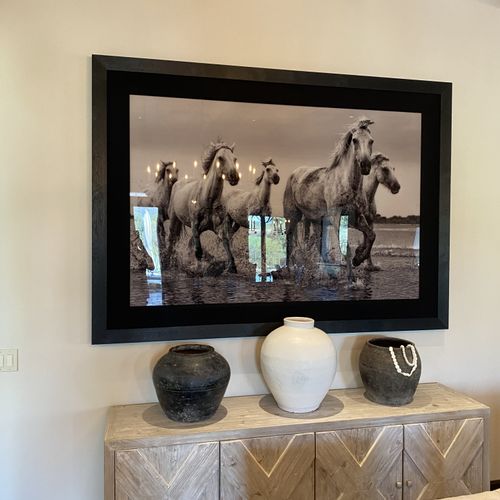 Picture Hanging and Art Installation