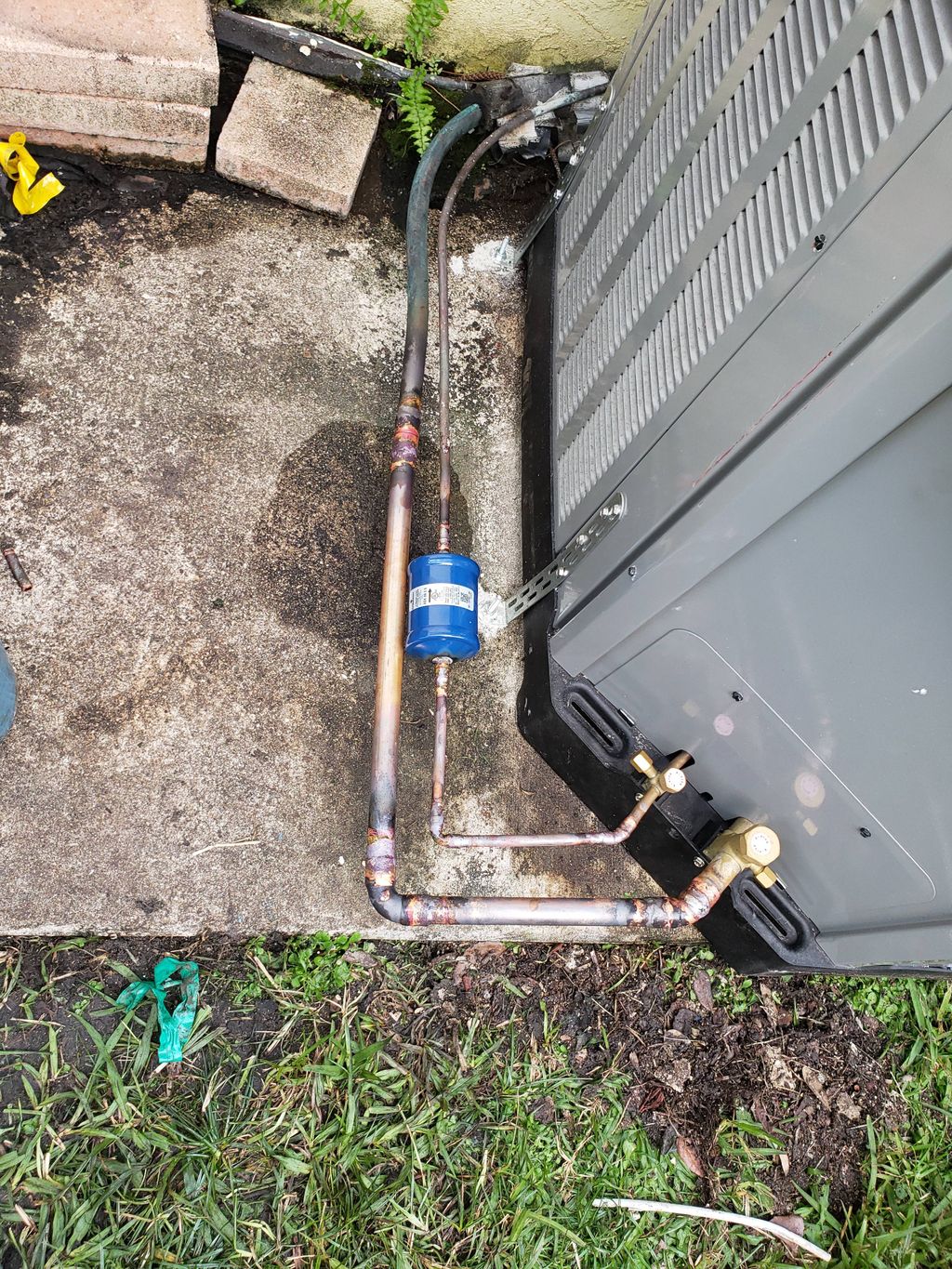 condenser changeout