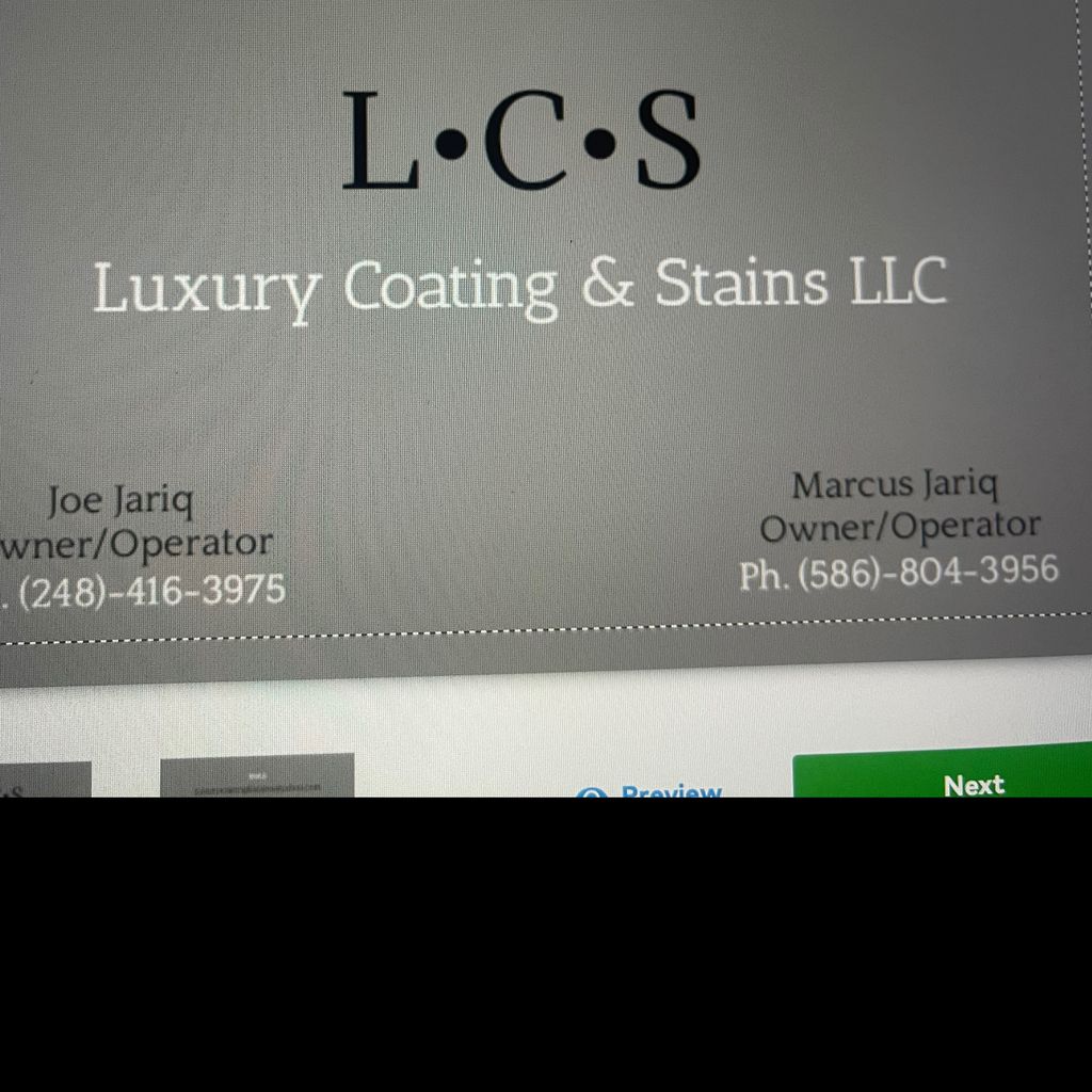 Luxury Coating & Stains, LLC