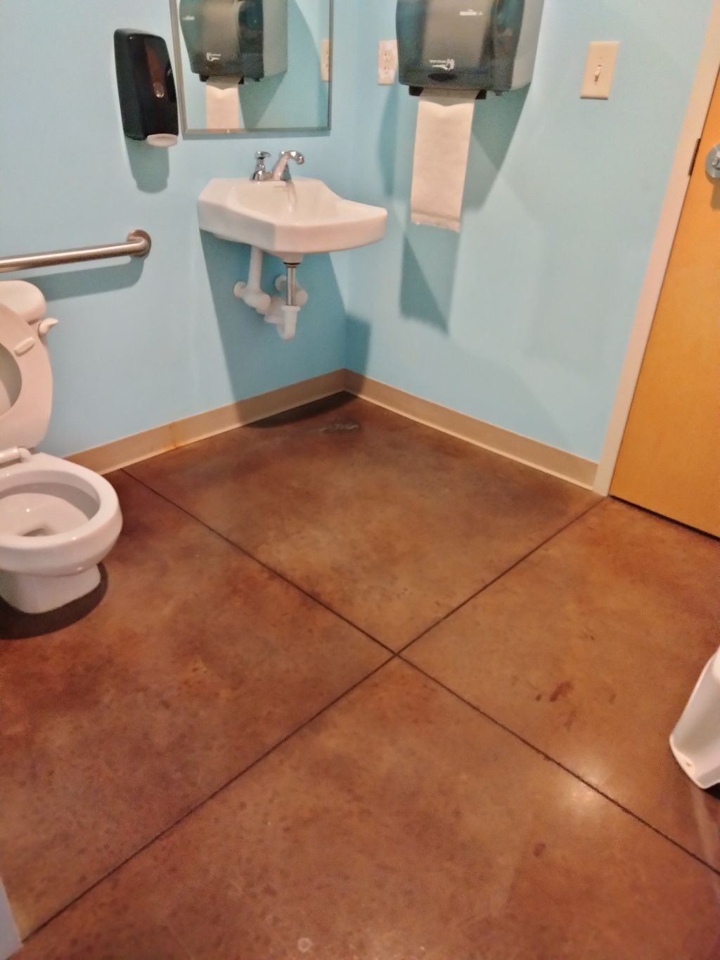 Cleaned and Sanitized Children's Bathroom