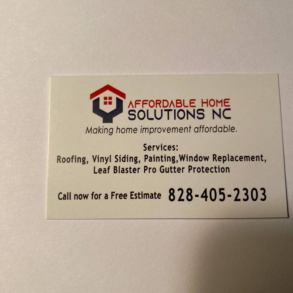 Affordable Home Solutions NC