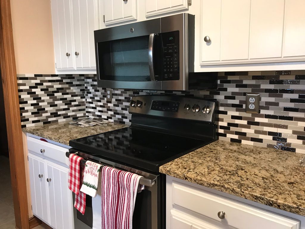 Tile backsplash project