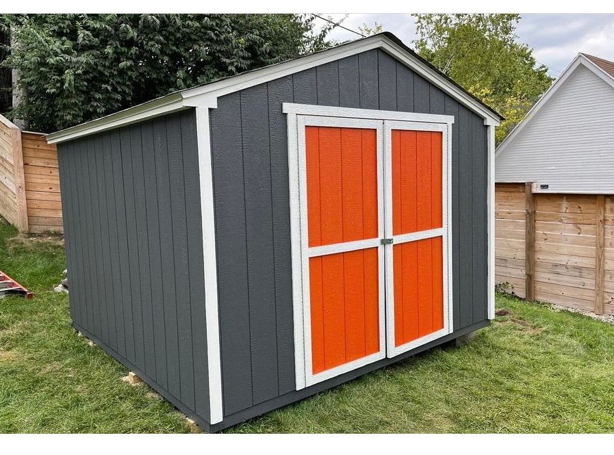 Shed build and custom paint job