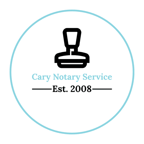 Cary Notary Service Logo