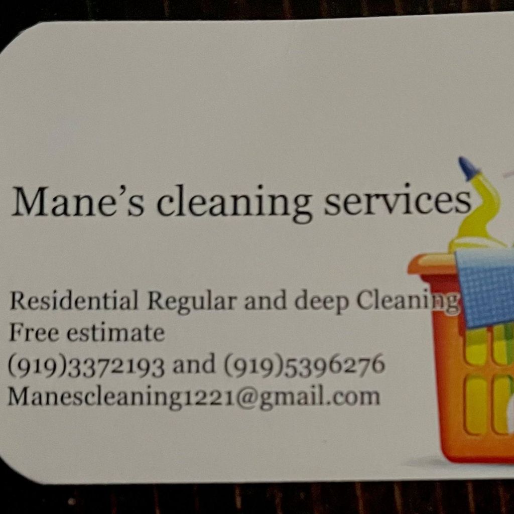 Mane’s cleaning services