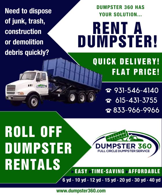 Nashville TN Dumpster Rental