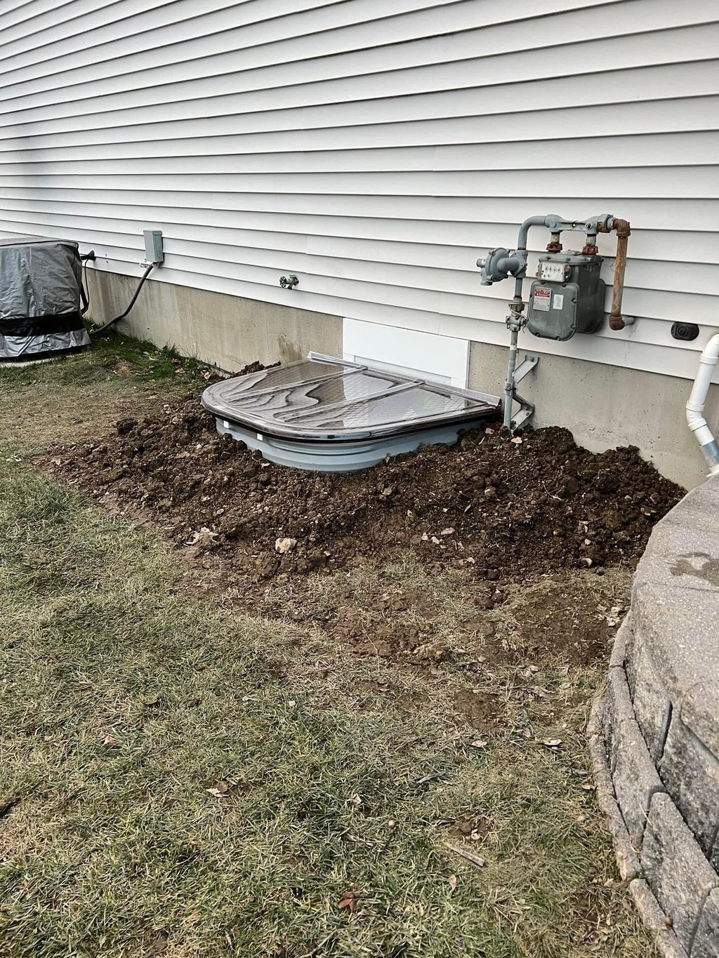Completed egress