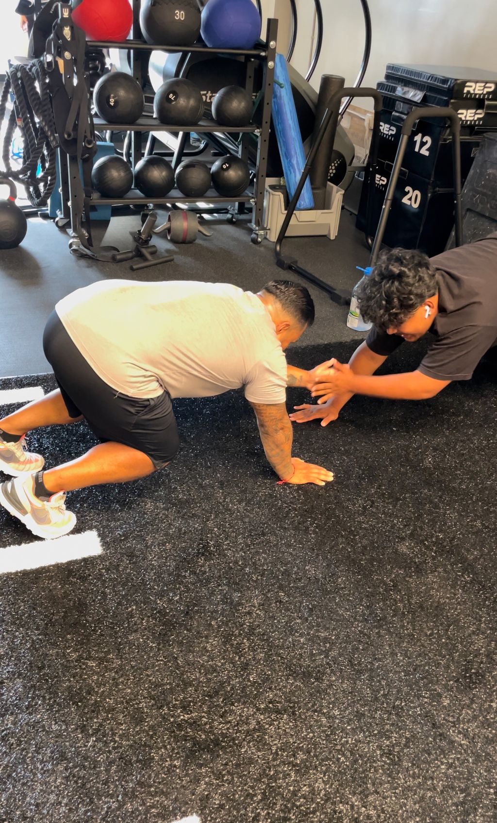 Plank workout 