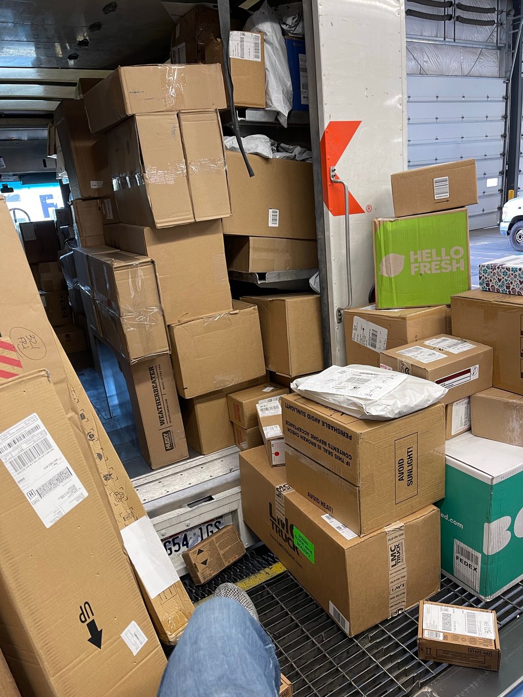 Van unorganized 