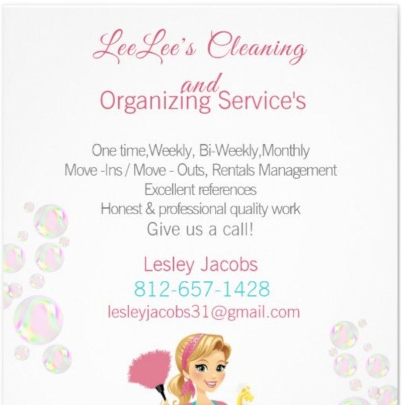 LeeLee's Cleaning and Organizing Service's