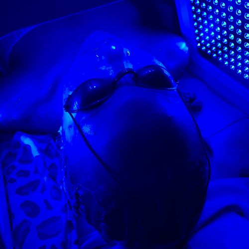 Blue LED Light Therapy