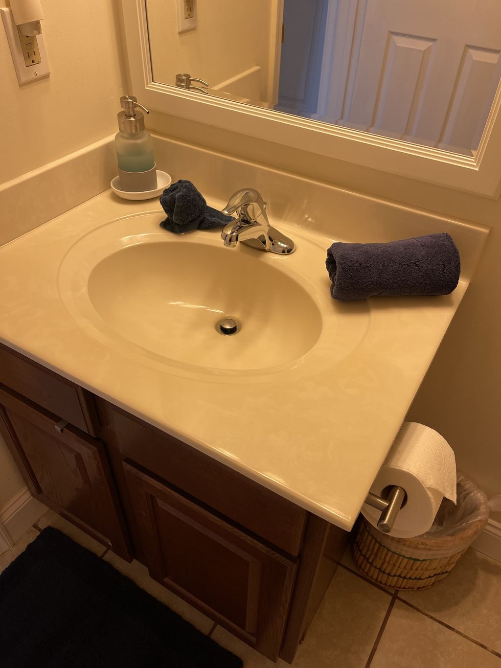 rose wash cloth